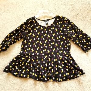 Ashley Stewart Ladies Print Blouse